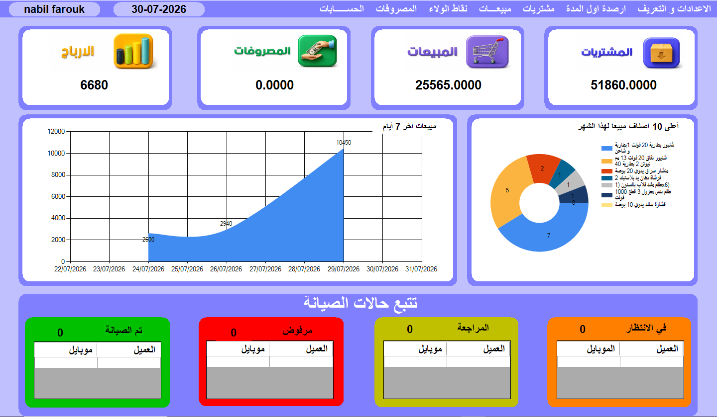 برامج حسابات